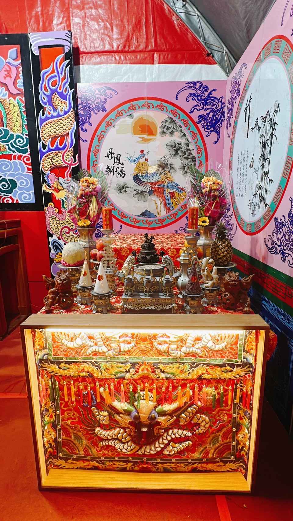 玄天上帝香案行台搭設