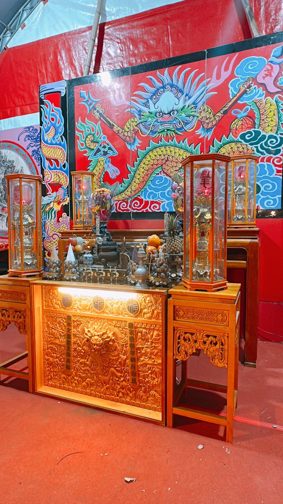 玄天上帝香案行台搭設