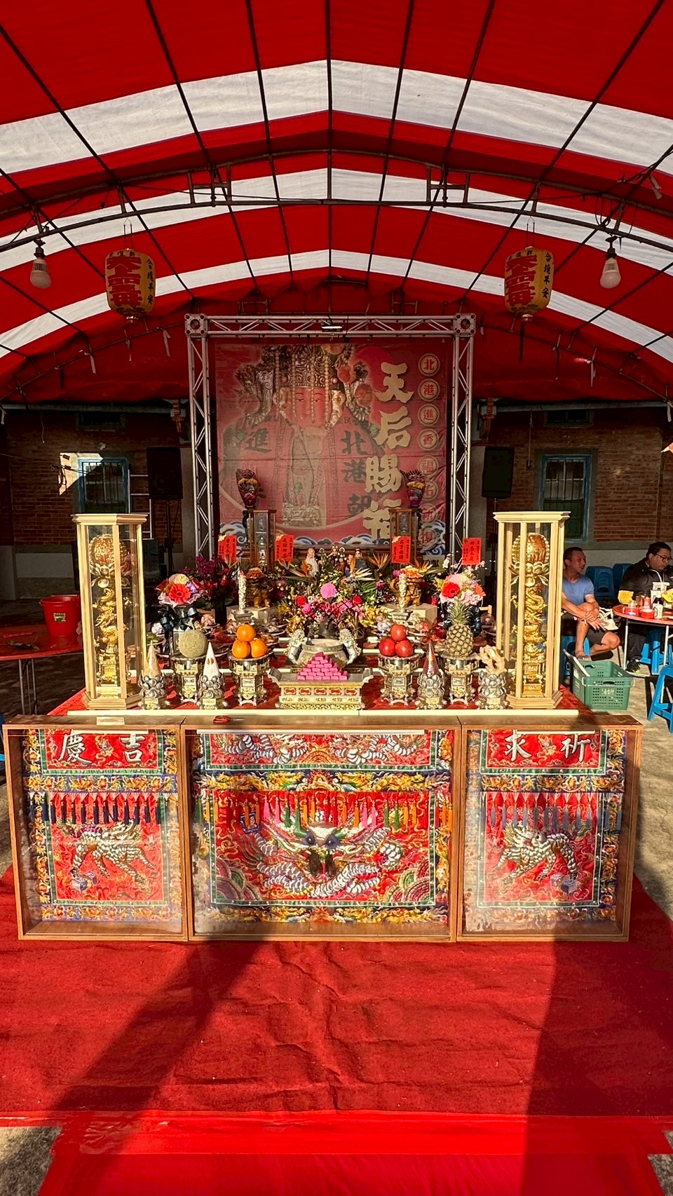 香案行台搭設VI