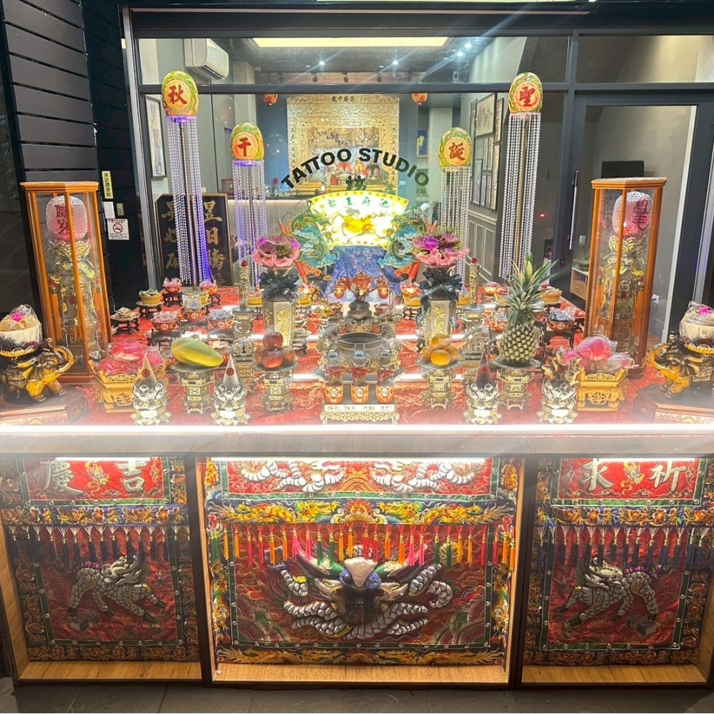 台中核心刺青池府王爺